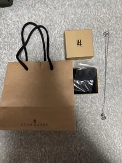 直営店舗限定　ライオンハート　シグネチャーマンテルネックレス　ダブルリング