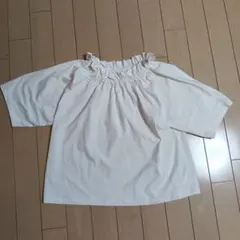 SLOBE IENA イエナ半袖トップス　オフショル　ホワイト　美品のサムネイル
