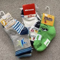 Miki House ベビー靴下 11-13cm 3足セット　他