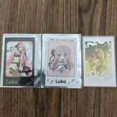 初音ミクシンフォニー　コラボカフェフォト風カード　巡音ルカ　クリフェス　鏡音リン