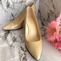 FABIO RUSCONI ファビオルスコーニ パンプス 24㎝ エナメル