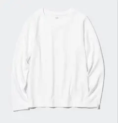ユニクロ スムースストレッチ　コットンクルーネックT