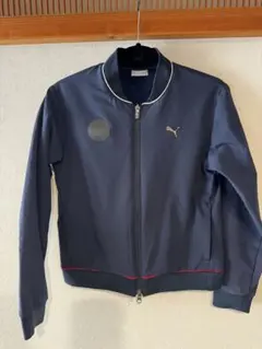 PUMA golf 裏起毛パーカー　紺　Ｓサイズ