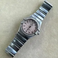 【美品】OMEGA オメガ　コンステレーション 腕時計 フル　ダイヤ　動作未確認のサムネイル