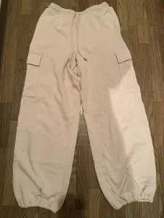 UNIQLO カーゴパンツ Sサイズ 淡いピンク