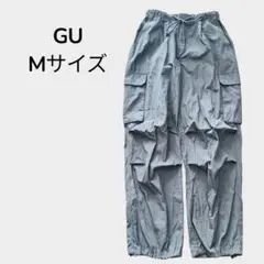 GU カーゴパンツ グレー Mサイズ（型番 221-347853）ワークパンツ