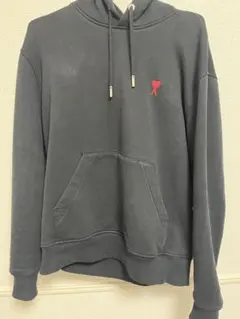Ami Paris ジップパーカー グレー 赤ロゴ 男女兼用 Lサイズ相当 Ami Paris ジップパーカー グレー 赤ロゴ 男女兼用 Lサイズ相当 - メルカリ