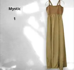 mystic ミスティック キャミワンピース ロングワンピース ベージュ 1
