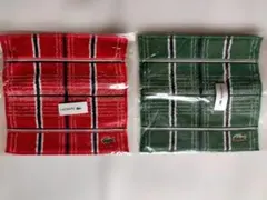 LACOSTE タオルハンカチ　2枚セット