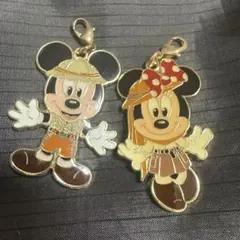 東京ディズニーランド ミッキー　ミニー キーホルダー　セット