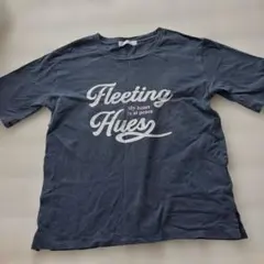 SENSE OF PLACE ロゴTシャツ ネイビー
