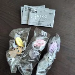 しかるねこ　めじるしアクセサリー　3点セット　ガチャ