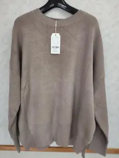 SELECT MOKA オーバーサイズ ニット 長袖