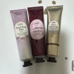 SABON各30mlハンドクリームシャンプージュレマスク3セット