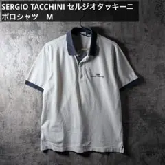 SERGIO TACCHINI セルジオタッキーニ　ポロシャツ　M ホワイトのサムネイル