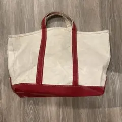 【美品】ビンテージ LLbean トートバッグ 2色ギザタグ 80s