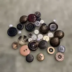 【本日で販売終了！】多色ボタンセット