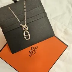 極美品✨ 箱✨ エルメス ネックレス シェーヌダンクル AG925 - メルカリ