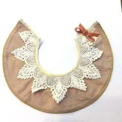 MARLMARL ベビー スタイ レース付き