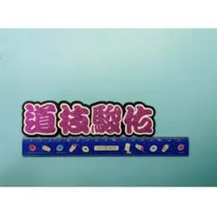 道枝駿佑 文字パネル