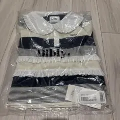 Bibiy. フリル襟 ボーダー 半袖 ポロシャツ - メルカリ