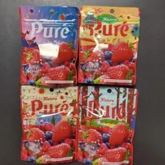 カンロ ピュレグミ 実りのベリー味 4袋セット