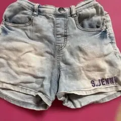S.JENNI デニム ハーフパンツ ライトブルー　140cm