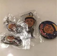 関口メンディークリアチャーム&クリーナー&缶バッチ