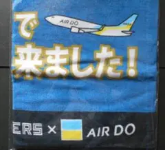 【新品未開封】AIR DO 北海道日本ハムファイターズ タオル