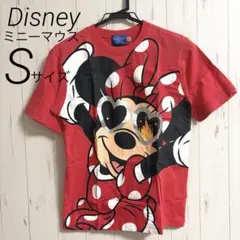 【Disney】 ディズニー ミニーマウス 半袖 Tシャツ Sサイズ