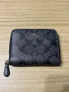COACH 二つ折り財布 ブラック