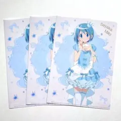 魔法少女まどか☆マギカ ローソンコラボ クリアファイル 美樹さやか 2枚セット