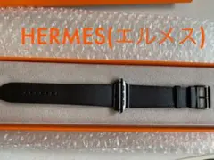 【ほぼ未使用】Apple Watch HERMES ブラックレザー【即日発送】