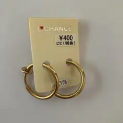 ノンニッケル　フープイヤリング　ゴールド