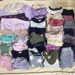 女の子　100センチ　服　まとめ売り　40点セット