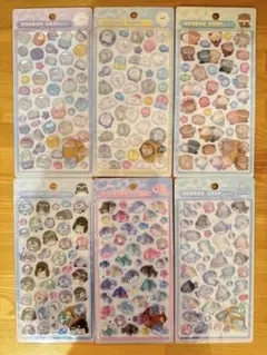 【正規品】　ボンボンドロップシール　水族館限定 6種類セット ボンドロ