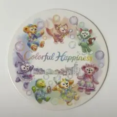 ディズニー　ダッフィーフレンズ/コースター/1枚