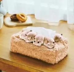 ハムスター　ティッシュケースカバー