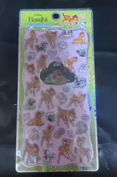 ディズニー バンビ プチドロップステッカー