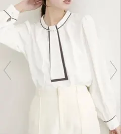 ボウタイブラウス シャツ
