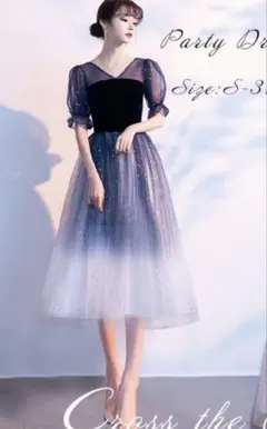 美品！Sサイズ　ドレス 大人 ピアノ 発表会 高校生 中学生 パーティードレス