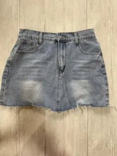 デニムタイトスカート