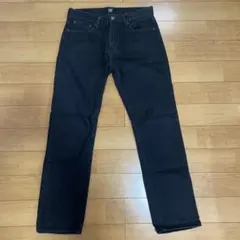 GAP ブラック ストレートデニム 30x30