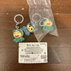 クレヨンしんちゃん★めじるしアクセサリー★みんなでくまパジャマ★ガチャガチャ