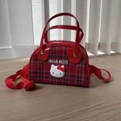 【美品】ハローキティ　ショルダーバッグ