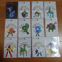 ポケモンセンター　貼って剥がせるステッカー 新品 まとめ売り 12枚