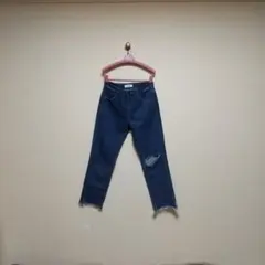 LOWRYS FARM╱ダメージデニム