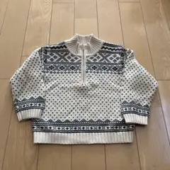 ハーフジップ トップス