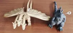 美品　キングギドラ　ゴジラ 　ソフビセット