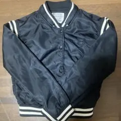 Champion ブラック ナイロンジャケット X-Small